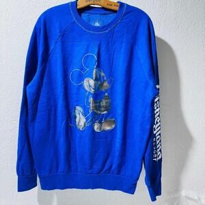 Disney mickey mouse blue sweatshirt
